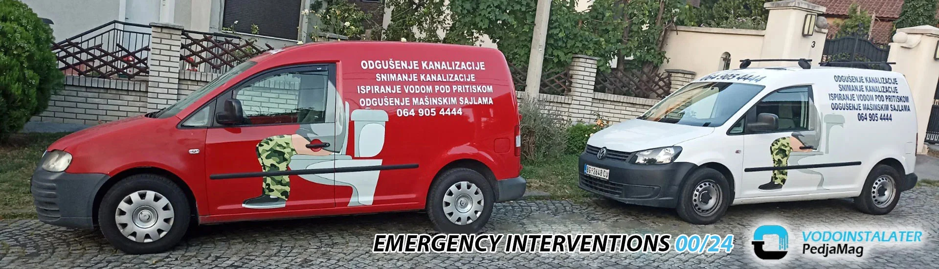 Emergency interventions in Belgrade